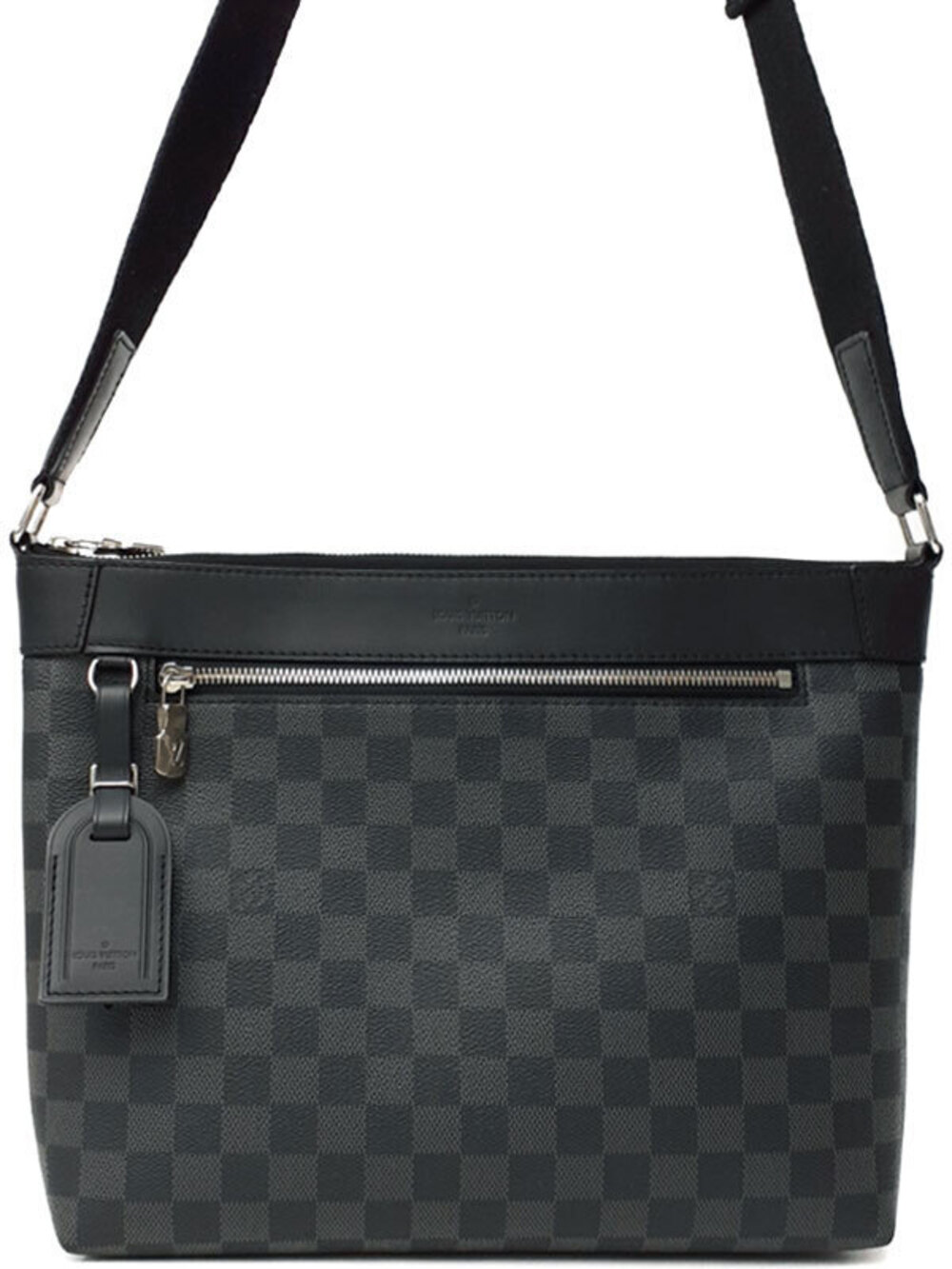 Louis Vuitton Damier Graphite Black Mick NM Shoulder Bag